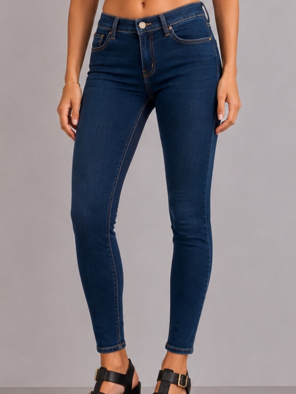 Current/Elliott Stiletto Tavern Skinny Jeans 24